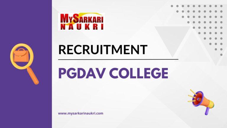 PGDAV College