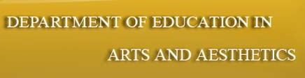 Department of Education in Arts and Aesthetics